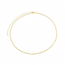 COLAR CHOKER BAGUETE LISA - BANHADO A OURO